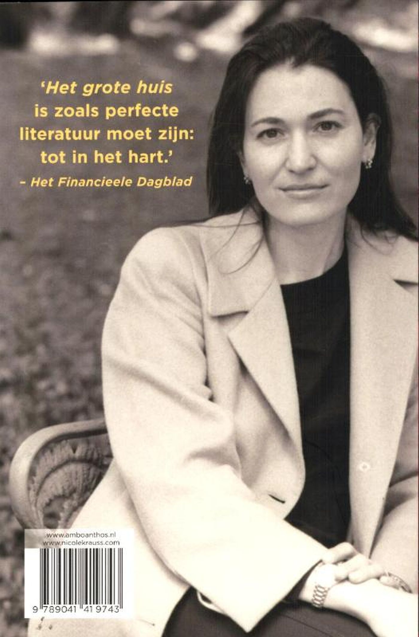 Achterkant van Het grote huis