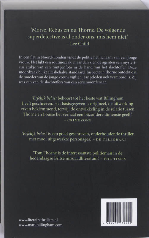 Achterkant van Erfelijk belast 3voor2 2011