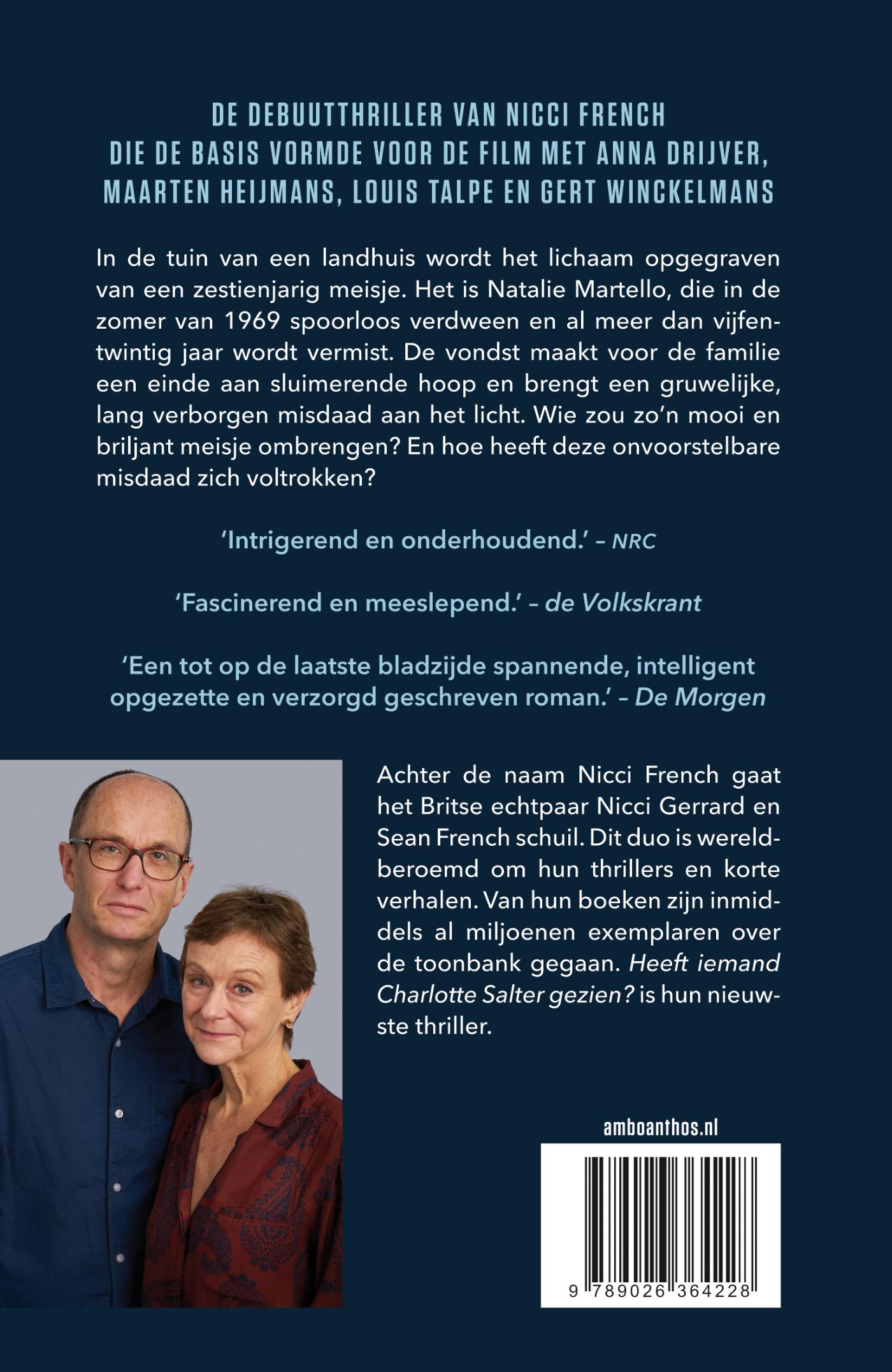 Achterkant van Het geheugenspel