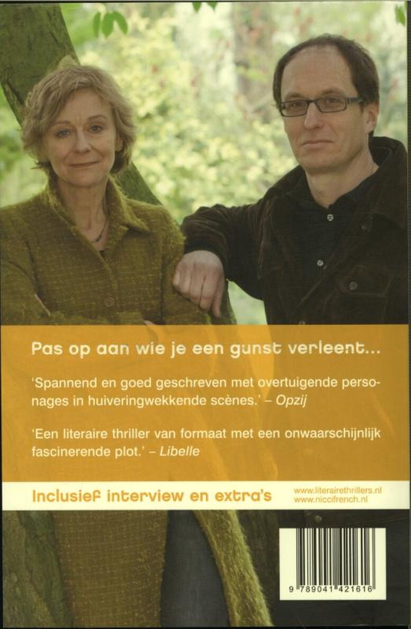 Achterkant van Het veilige huis