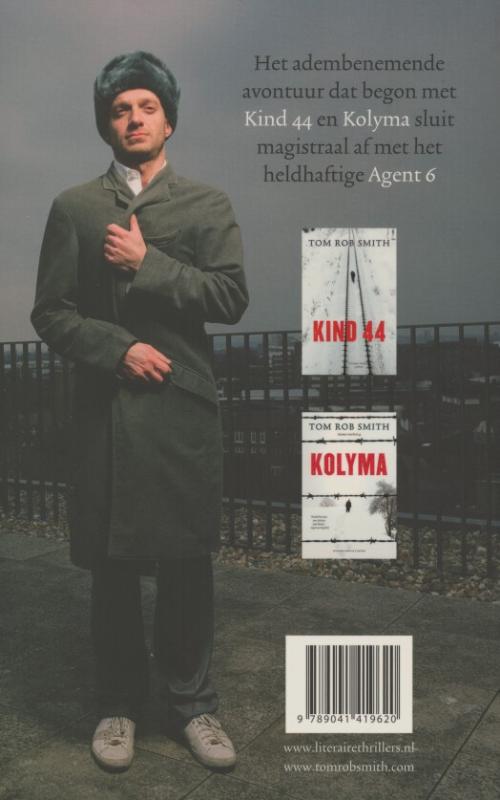 Achterkant van Agent 6