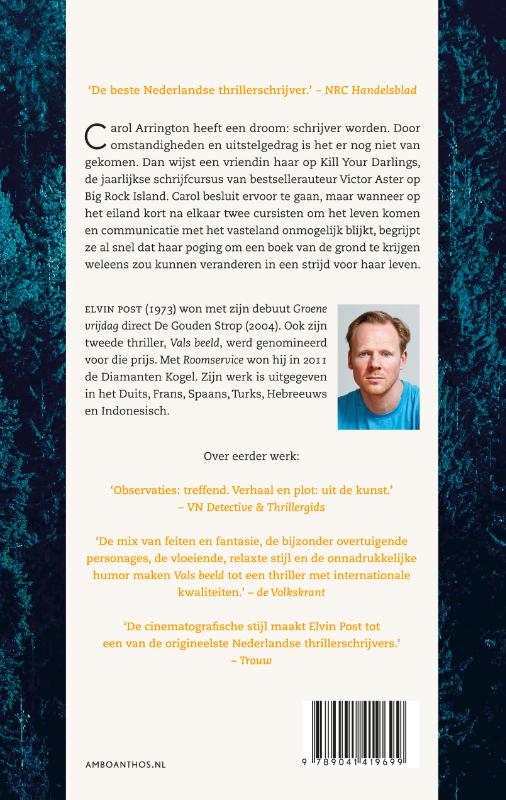 Achterkant van De cursus