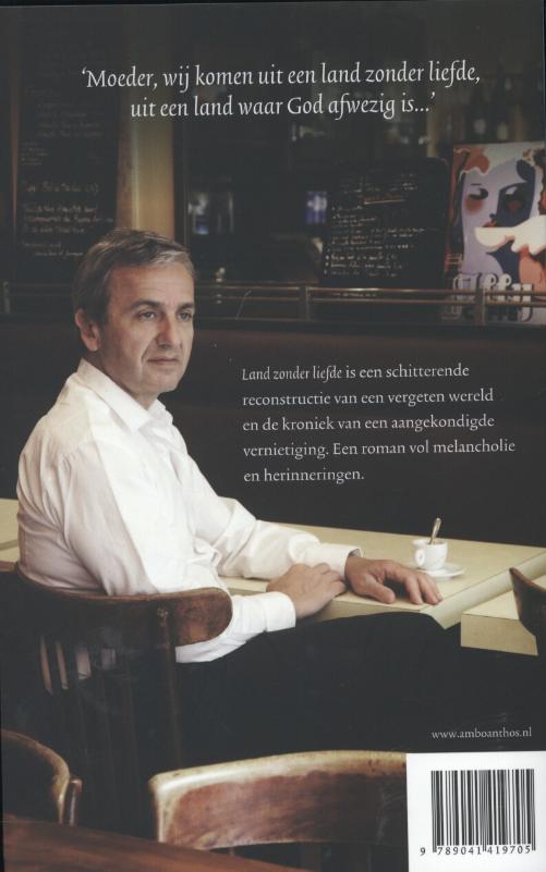 Achterkant van Land zonder liefde