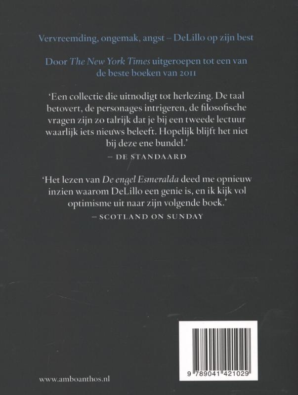 Achterkant van De engel Esmeralda