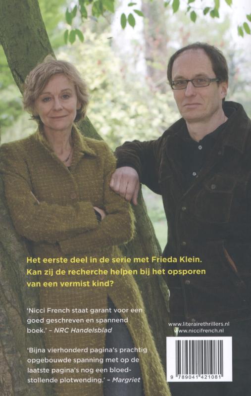 Achterkant van Blauwe maandag