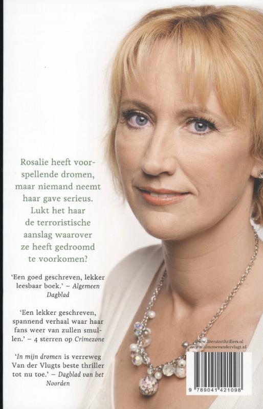 Achterkant van In mijn dromen