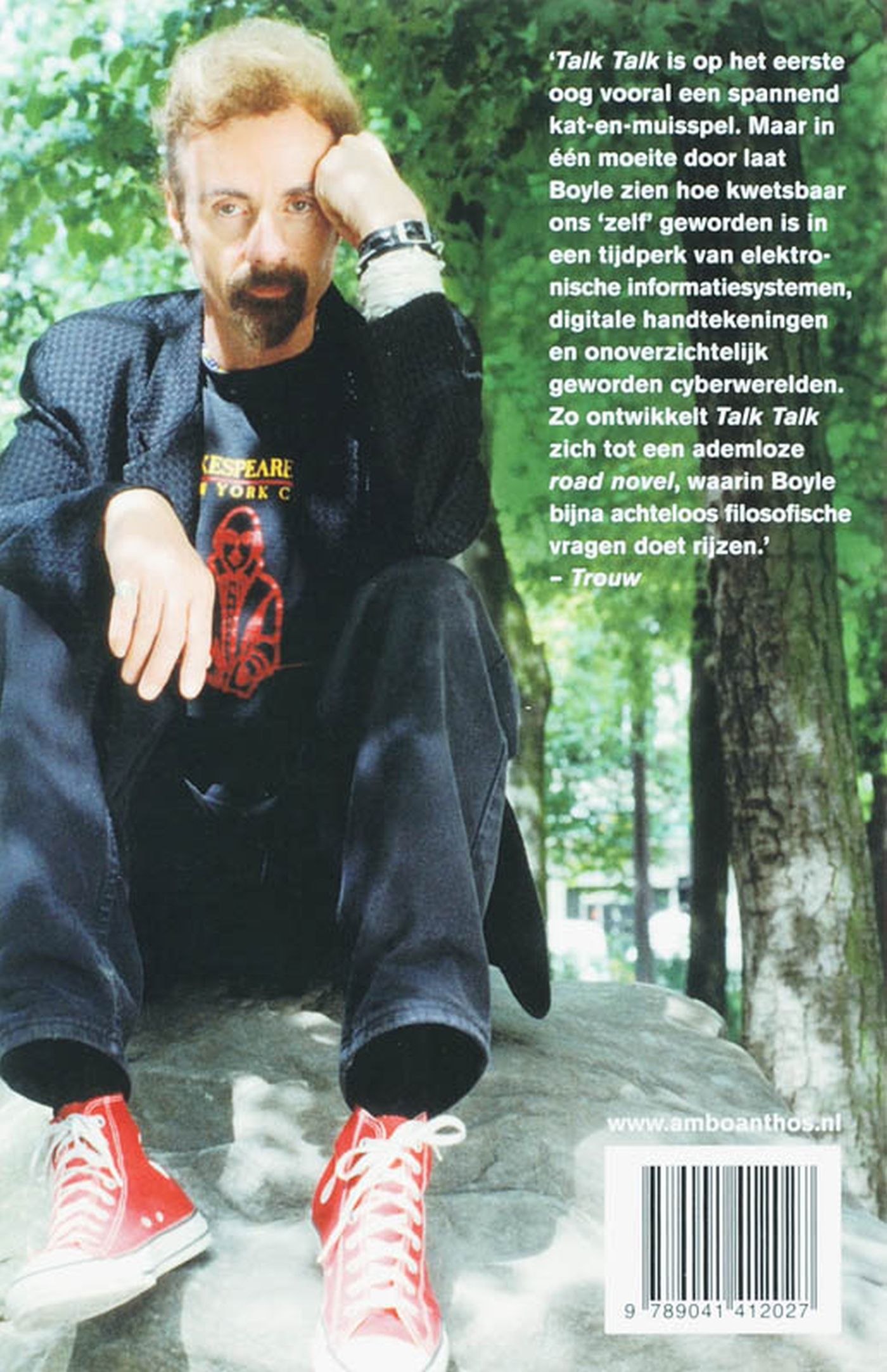 Achterkant van Talk talk