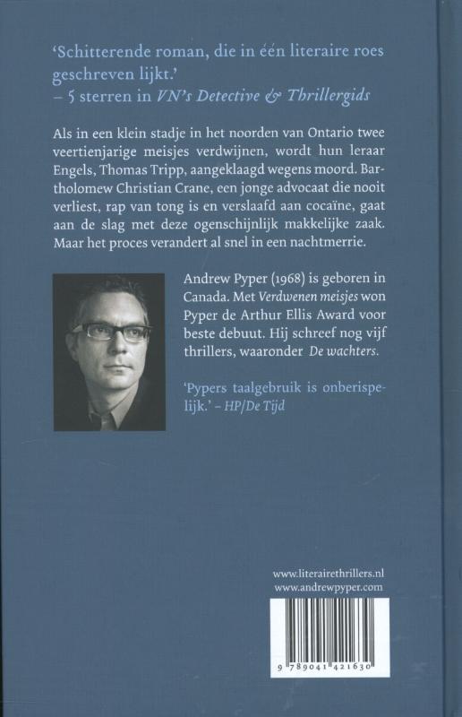 Achterkant van Verdwenen meisjes