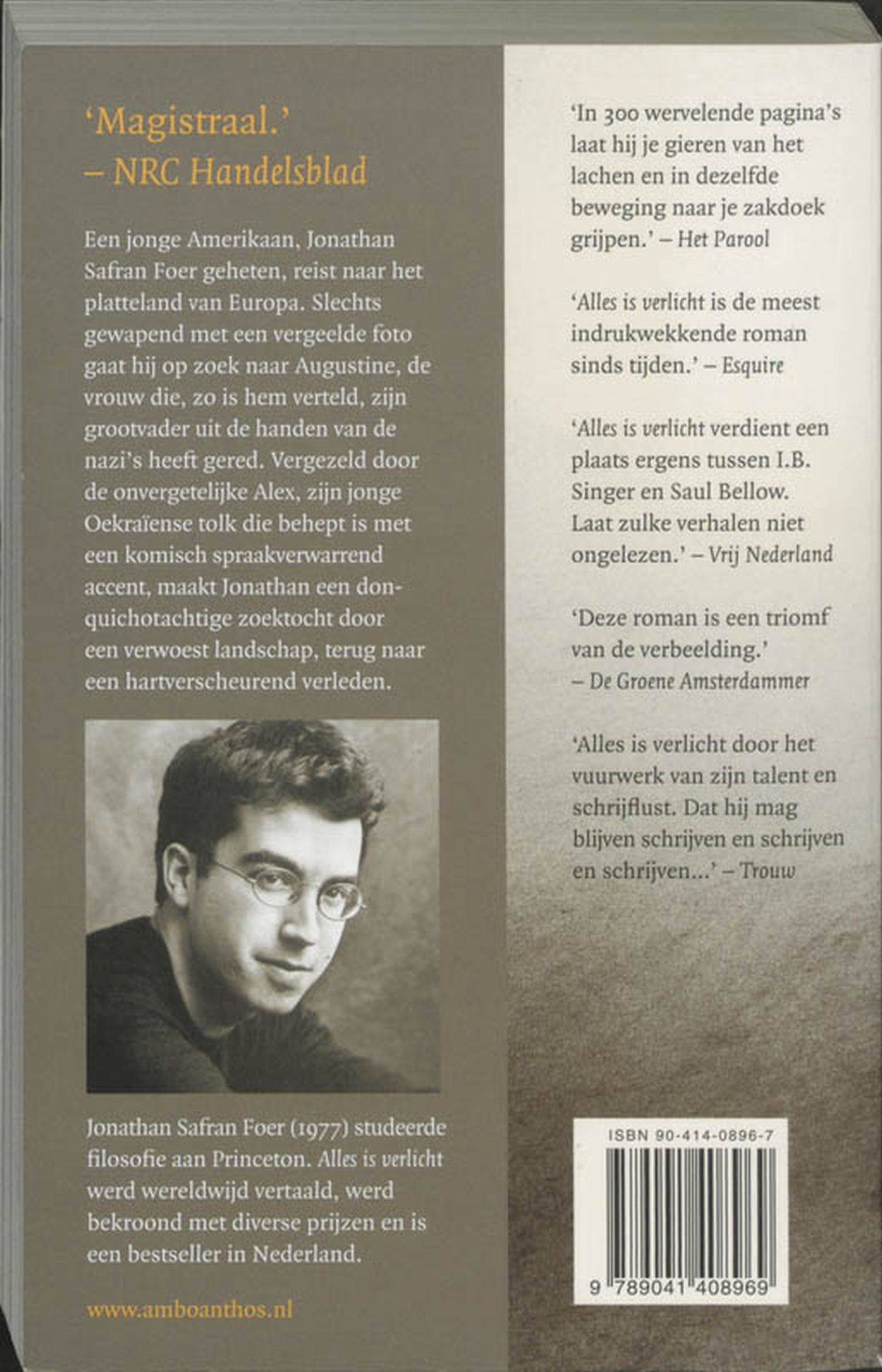 Achterkant van Alles is verlicht