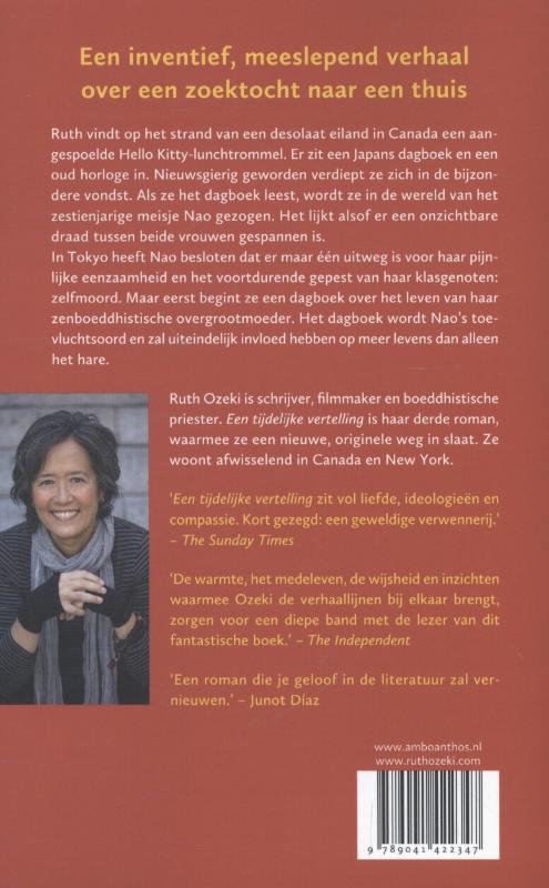 Achterkant van Een tijdelijke vertelling