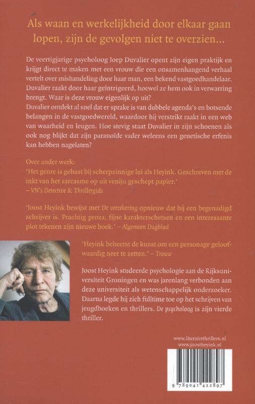 Achterkant van De psycholoog