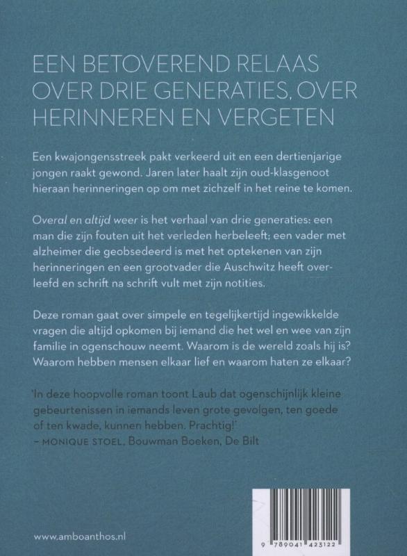 Achterkant van Overal en altijd weer