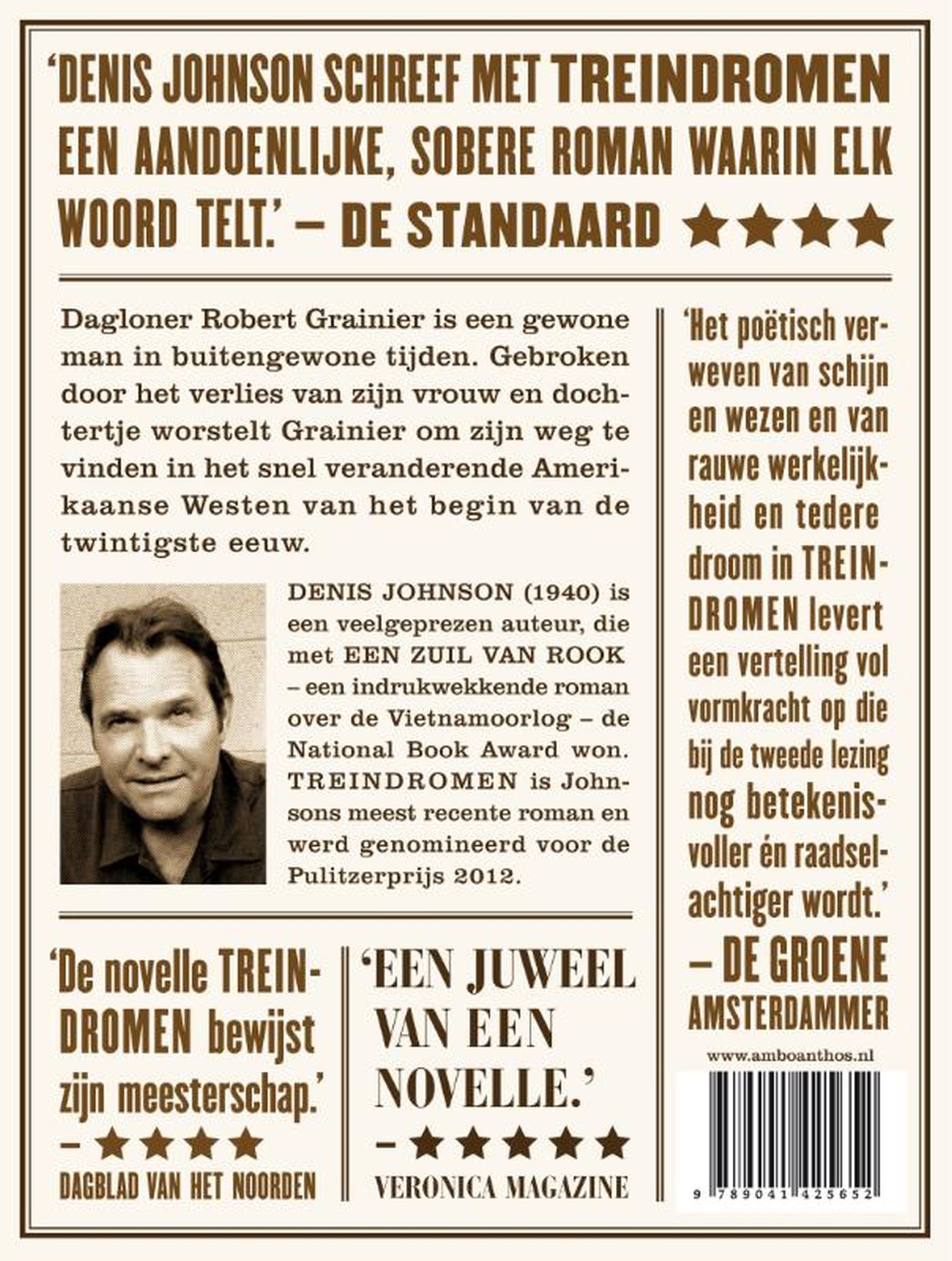 Achterkant van Treindromen