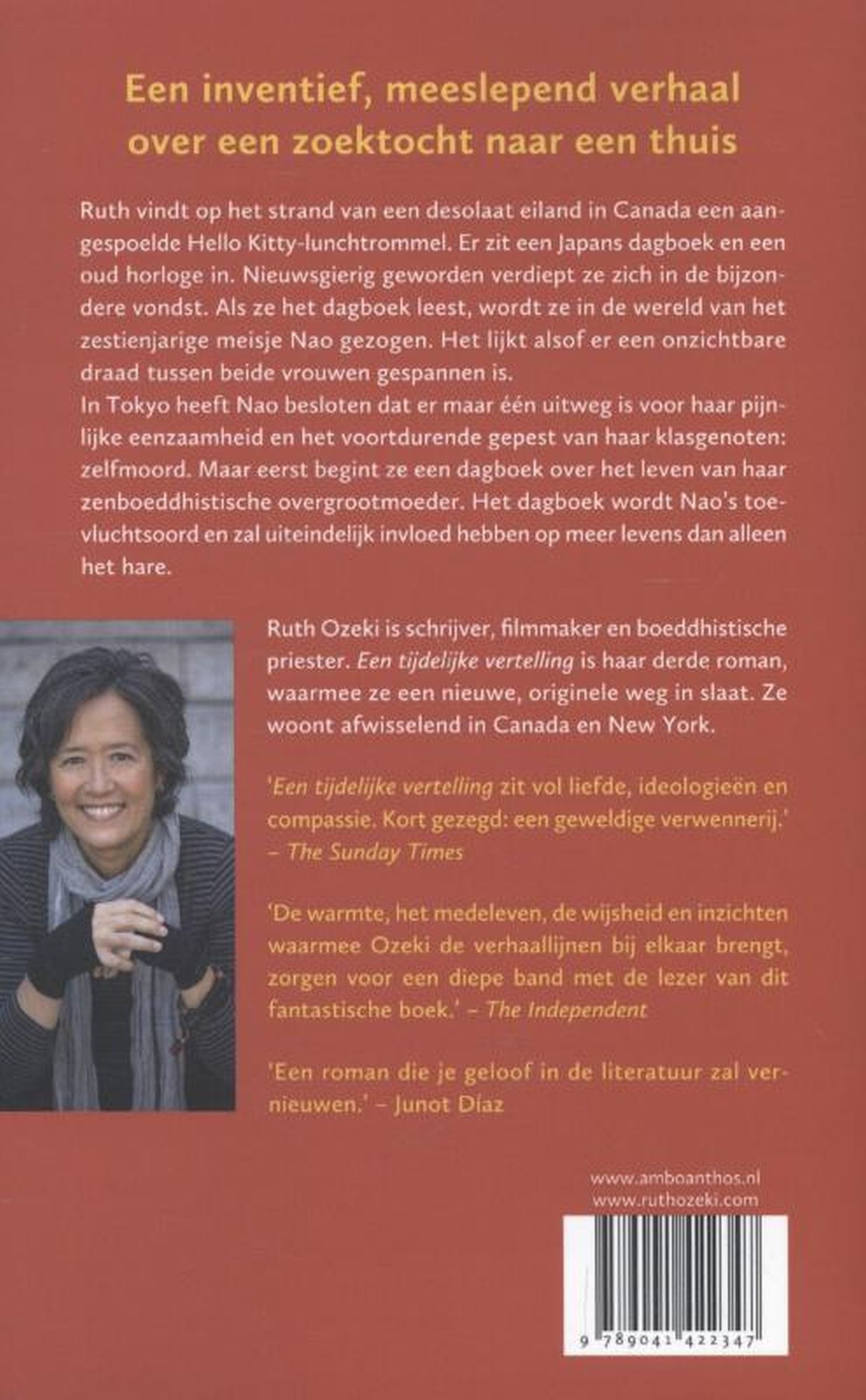 Achterkant van Een tijdelijke vertelling