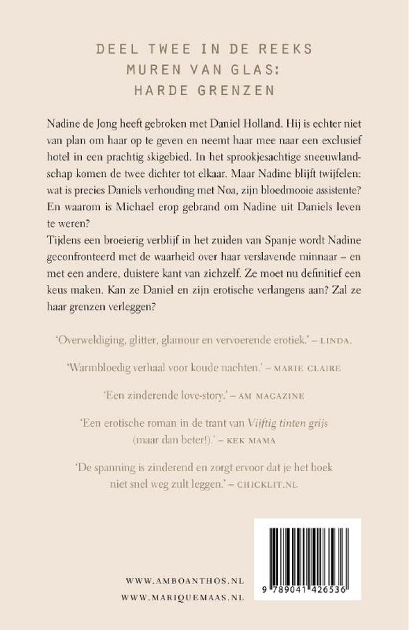 Achterkant van Harde grenzen