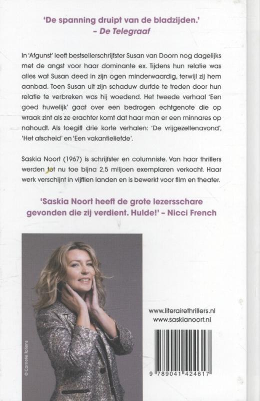 Achterkant van Afgunst & een goed huwelijk