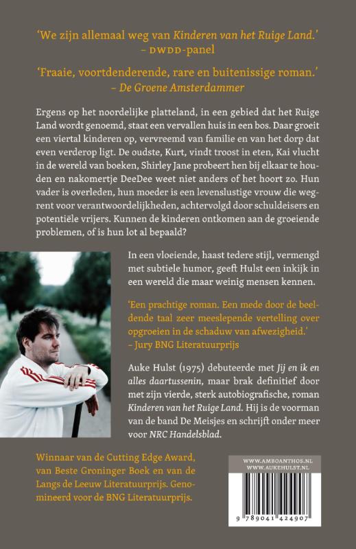 Achterkant van Kinderen van het ruige land