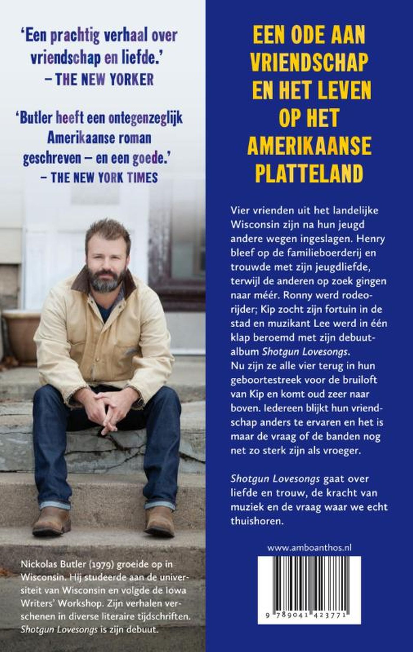 Achterkant van Shotgun lovesongs