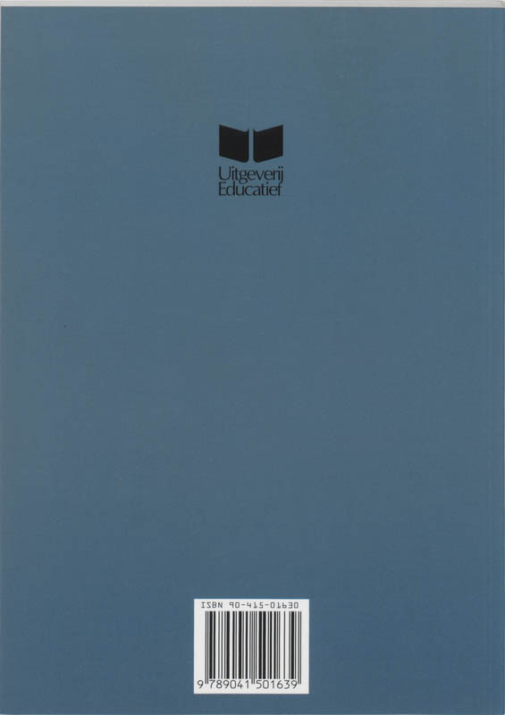 Achterkant van Basisboek boekhouden