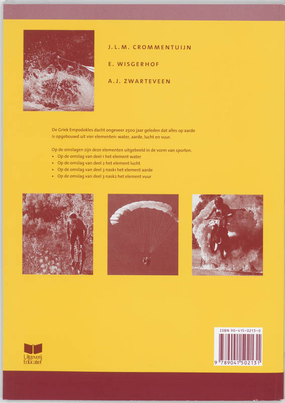 Achterkant van Werkboek A