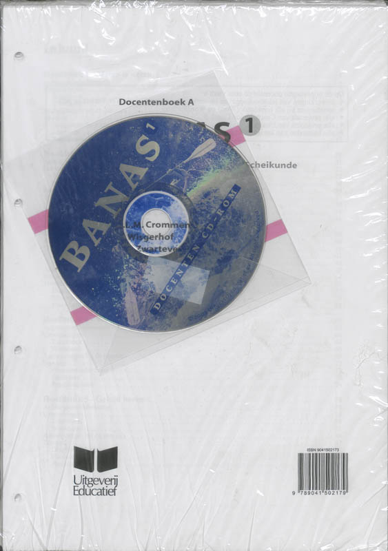 Achterkant van Docentenboek A
