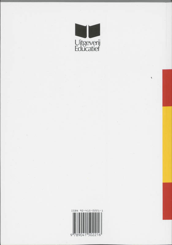 Achterkant van Leerlingenboek