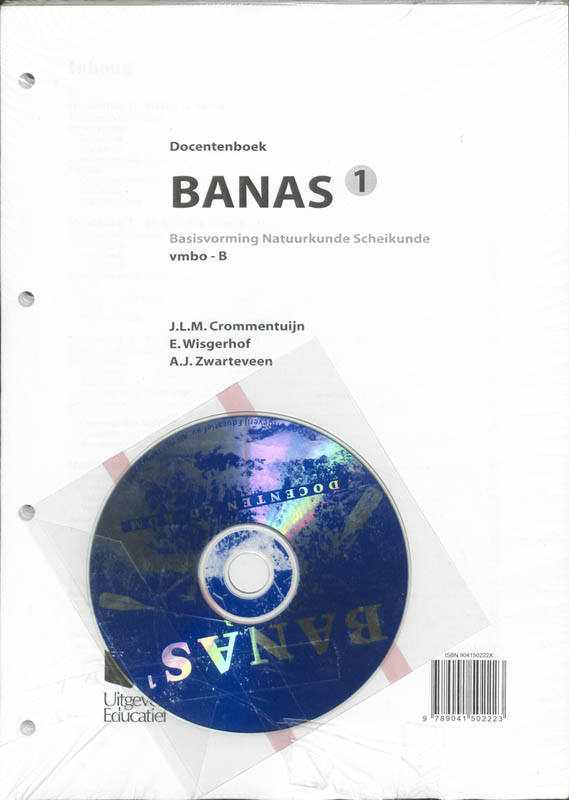 Achterkant van Docentenboek