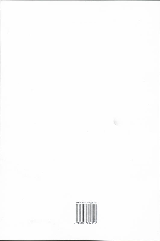 Achterkant van Docentenboek