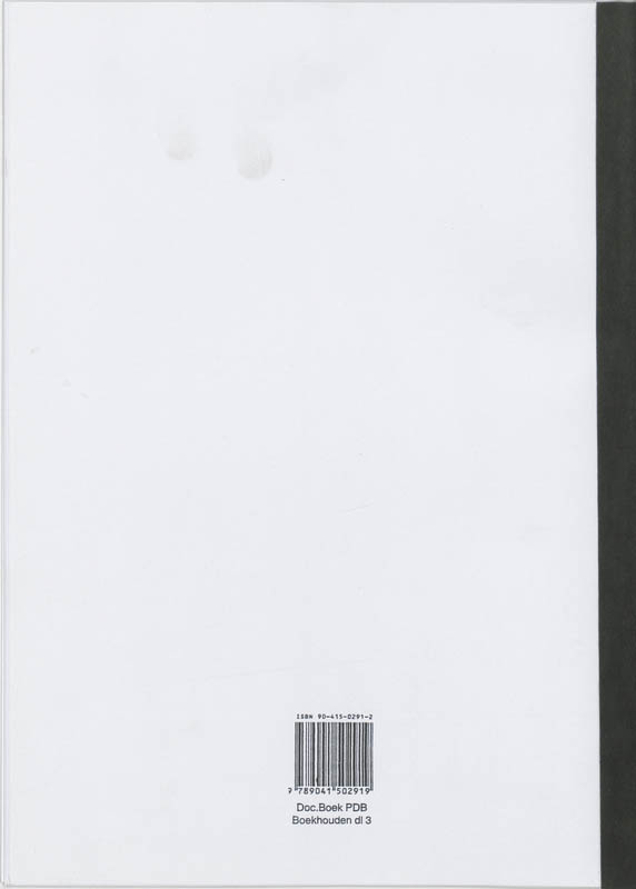 Achterkant van Docentenboek