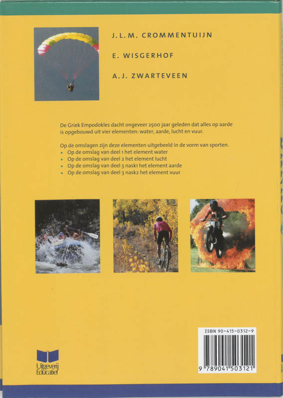 Achterkant van Tekstboek