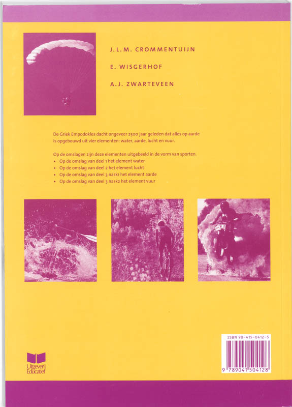 Achterkant van Werkboek katern 2