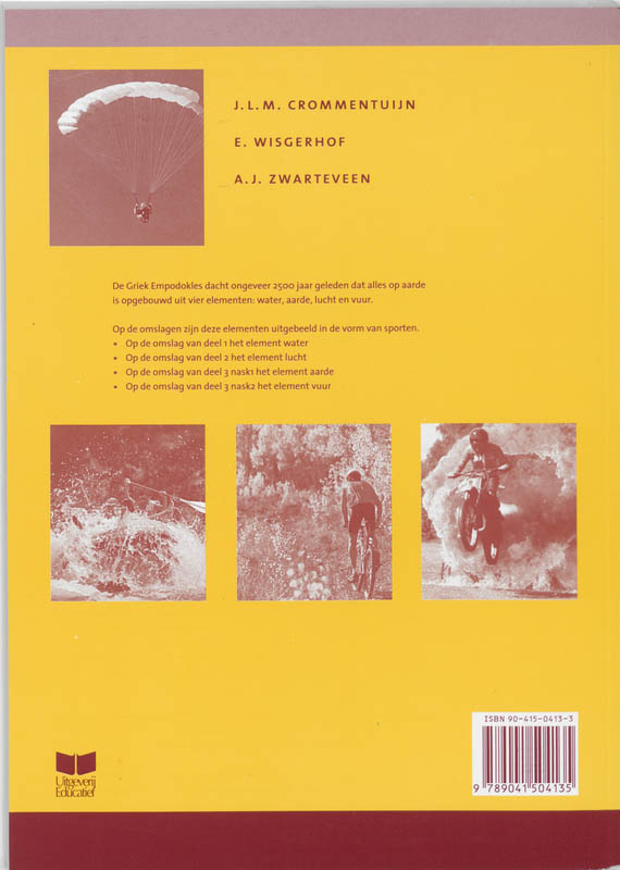 Achterkant van Werkboek A katern 2
