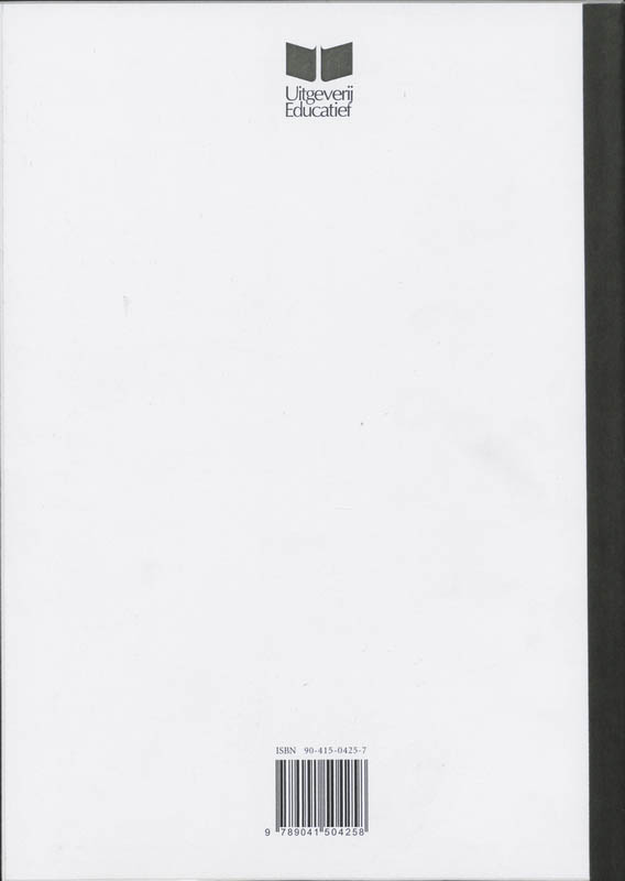 Achterkant van Docentenboek