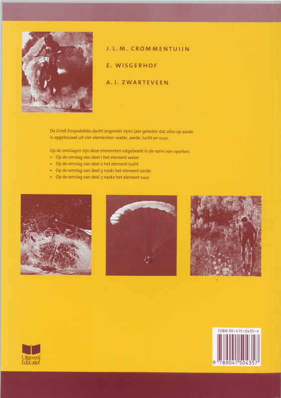 Achterkant van Werkboek