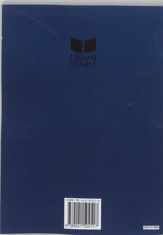 Achterkant van Leerlingenboek