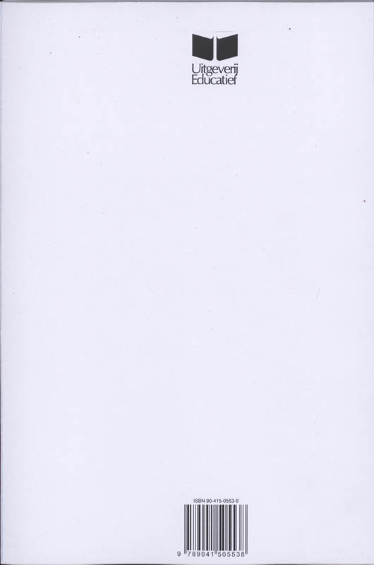 Achterkant van Docentenboek