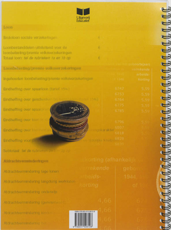Achterkant van Docentenboek