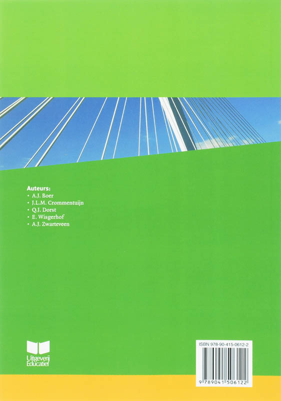 Achterkant van Tekstboek VMBO-KGT
