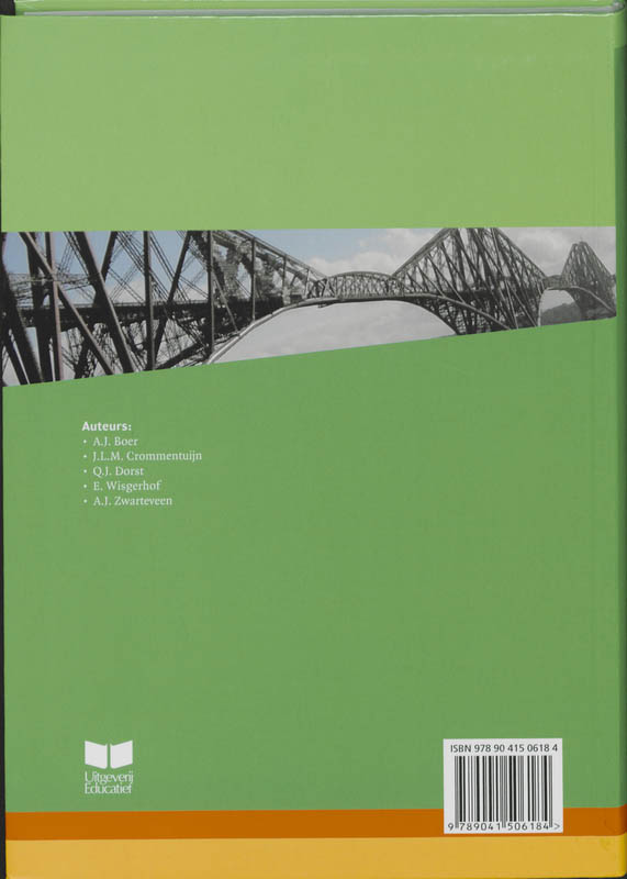Achterkant van Tekstboek