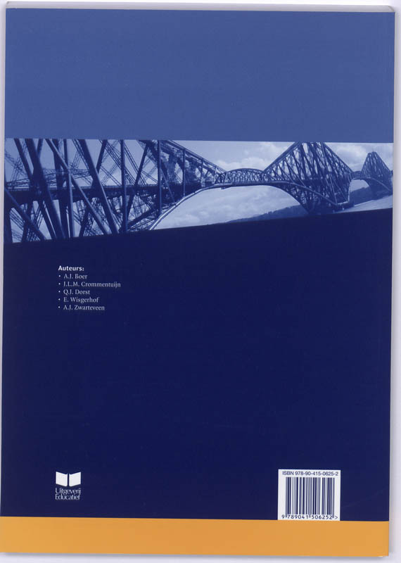 Achterkant van Werkboek