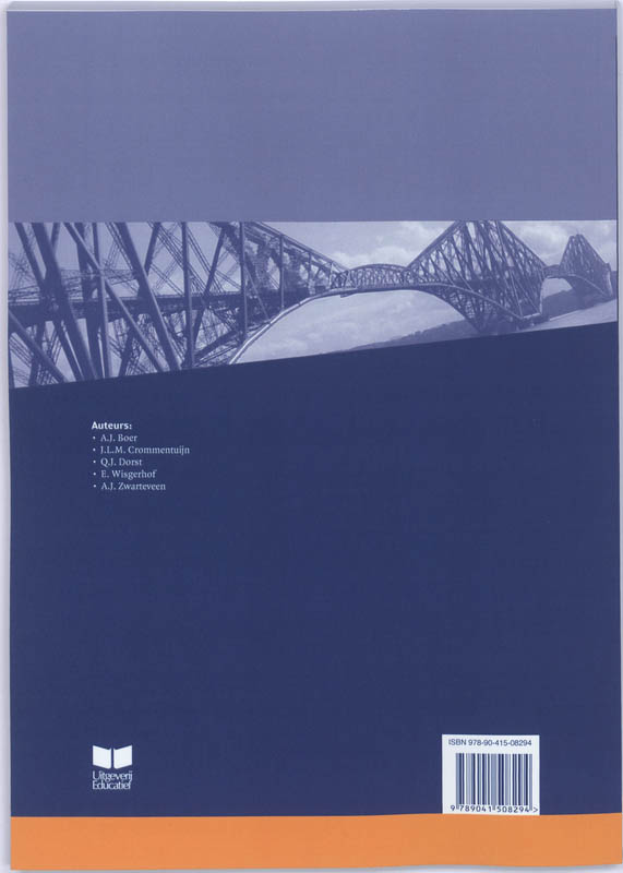 Achterkant van Werkboek