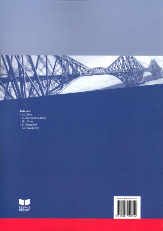 Achterkant van Werkboek
