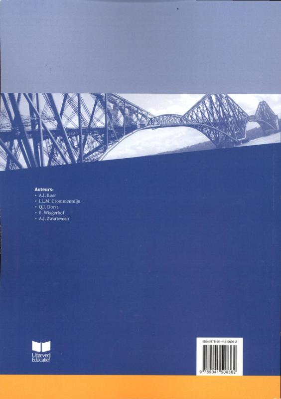 Achterkant van Werkboek