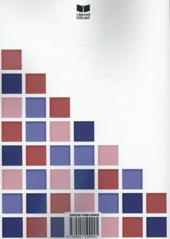 Achterkant van antwoordenboek