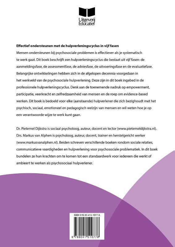 Achterkant van De Hulpverleningscyclus