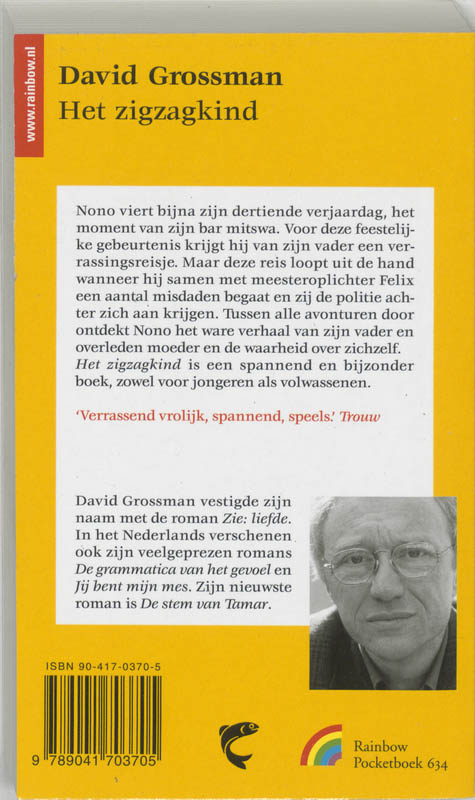 Achterkant van Het zigzagkind