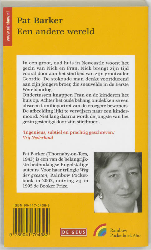 Achterkant van Een andere wereld