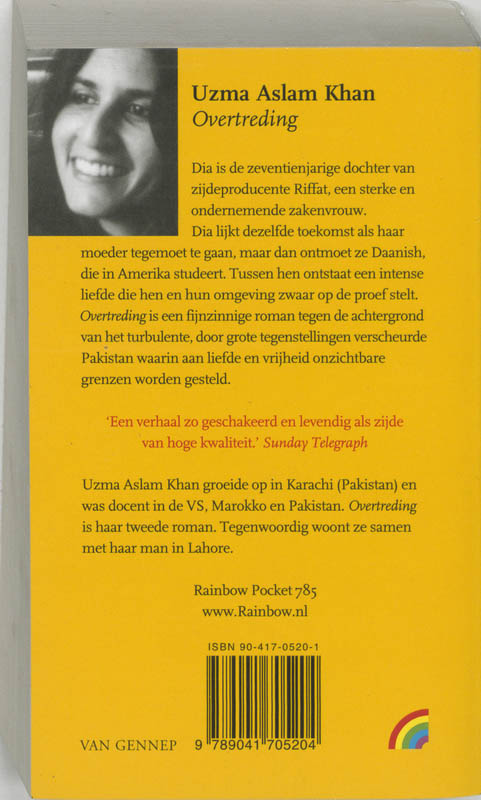 Achterkant van Overtreding