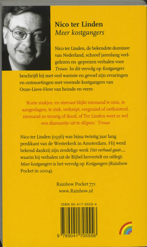 Achterkant van Meer kostgangers