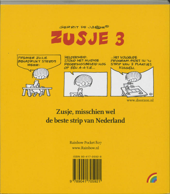 Achterkant van Kat in 't bakkie
